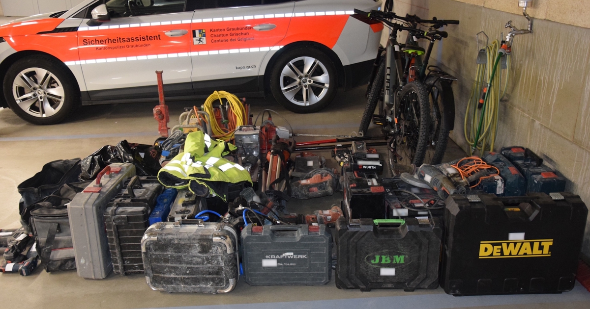 Police Catch Three Romanians with Large Amount of Stolen Goods