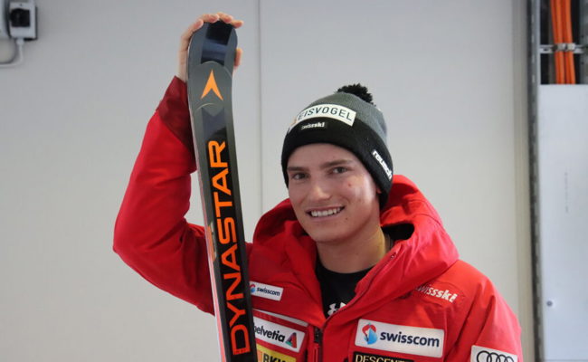 Starke Leistung in Europacupabfahrt: Josua Mettler in den Top Ten