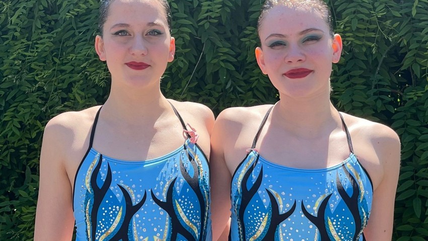 Kira Beck und Samira Kalberer.