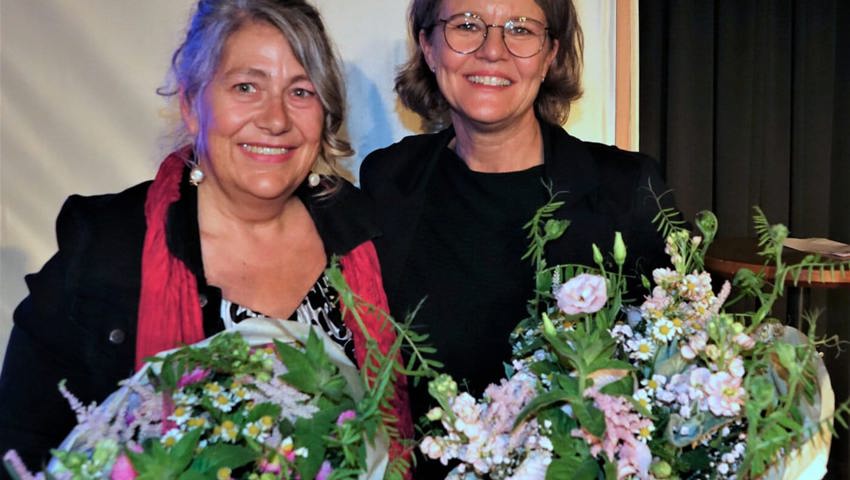  7. Mai: Annamarie Engler (links) wird Nachfolgerin von Katharina Schertler (rechts) als Präsidentin des Vereins Fabriggli. 