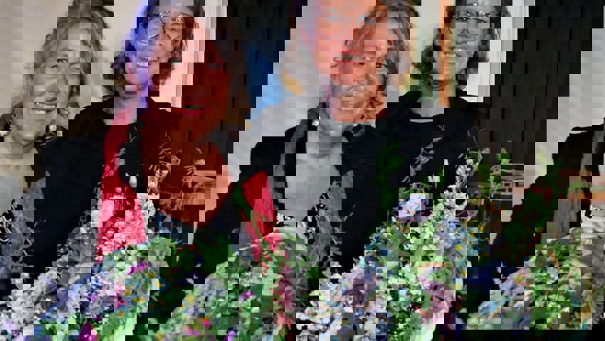  7. Mai: Annamarie Engler (links) wird Nachfolgerin von Katharina Schertler (rechts) als Präsidentin des Vereins Fabriggli. 