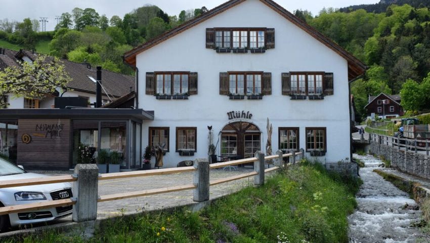  Im Restaurant Mühle in Oberschan werden seit Oktober italienische Spezialitäten serviert. 