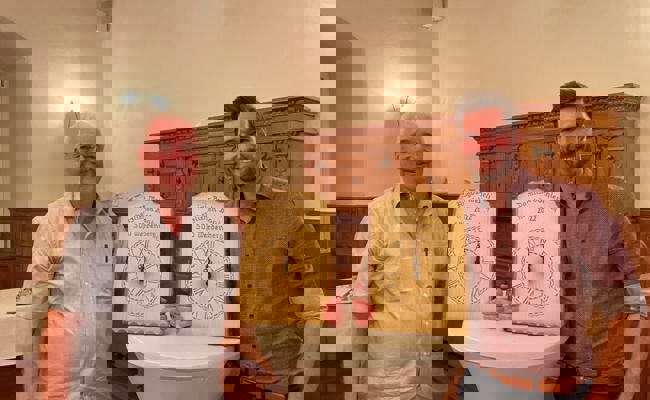 Zwei ehemaliger Mitglieder des Kreisvorstandes der SVP Werdenberg geehrt