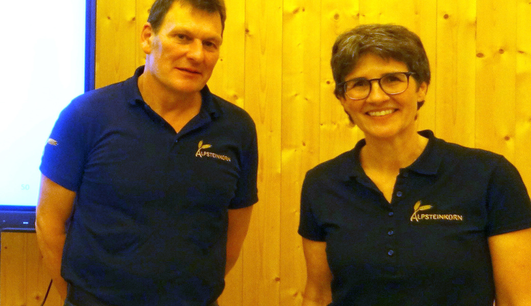 Die Referenten Thekla Bachofen und Köbi Knaus.