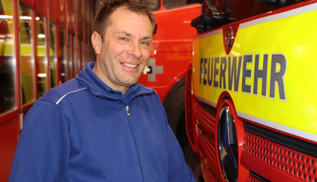  Feuerwehrkommandant Marcel Senn blickt auf ein intensives, herausforderndes und zugleich auch erfülltes Jahr zurück. 