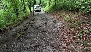 Mann wollte mit Auto nach Quinten – ein Stein stoppte ihn