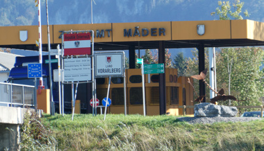 1. August: Schweizer passierten rege Rheintaler Zollstationen