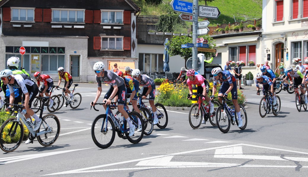 Tour de Suisse fährt doppelt durchs Werdenberg