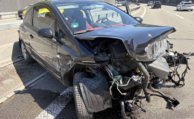 Unfall auf A1 sorgt für Stau – Töfffahrer missbrauchten Rettungsgasse