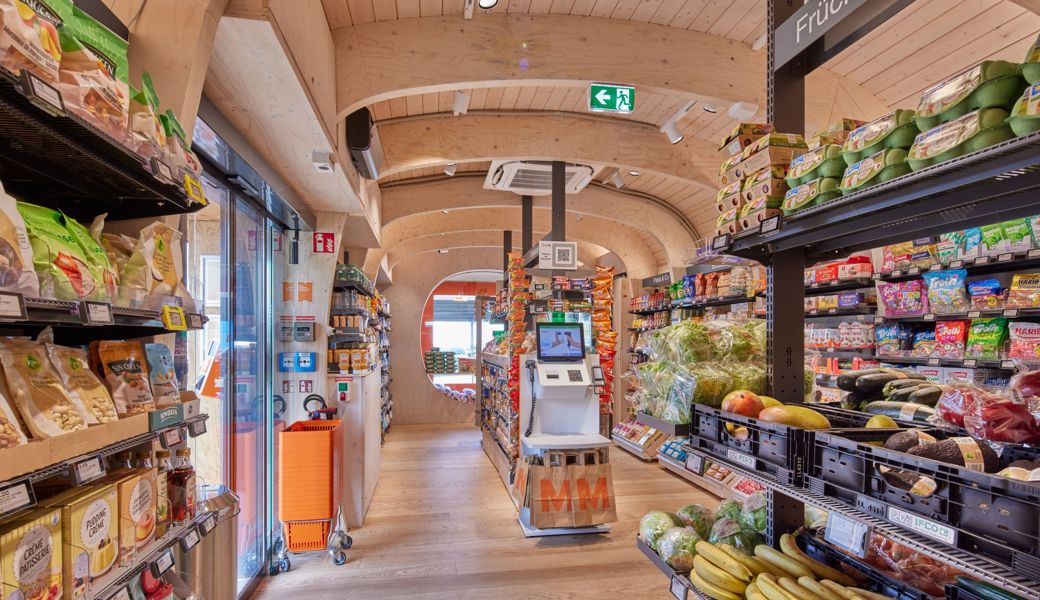 So sieht der Migros teo in Altenrhein aus. 