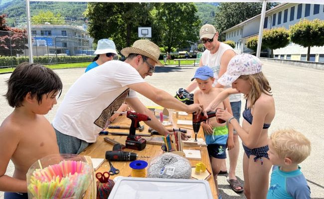 Spiel und Spass: Gelungenes Wasserfest auf dem Kappeli-Spielplatz