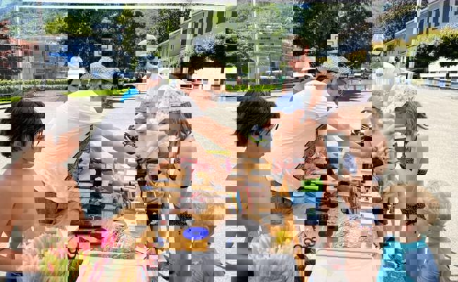 Spiel und Spass: Gelungenes Wasserfest auf dem Kappeli-Spielplatz