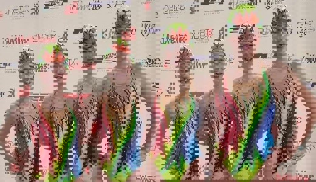 Zufriedene Gesichter: Der Flöser Nachwuchs zeigte im Tessin gute Leistungen.