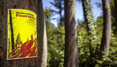 Brandgefahr: Feuerverbot im Wald im ganzen Sarganserland