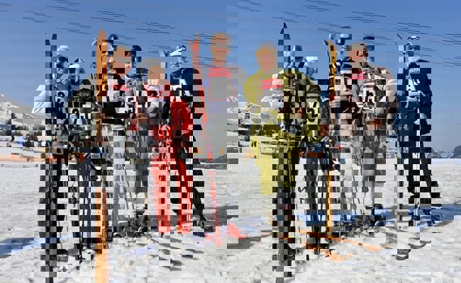 Mit nostalgischem Skirennen wird die Tradition des Wintersports aufrechterhalten