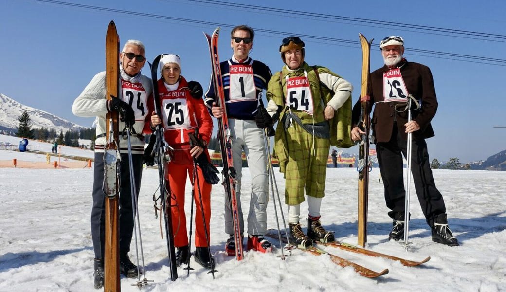 Mit nostalgischem Skirennen wird die Tradition des Wintersports aufrechterhalten