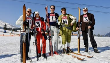 Mit nostalgischem Skirennen wird die Tradition des Wintersports aufrechterhalten
