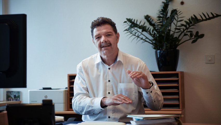  <br />Bertrand Hug, Gemeindepräsident Sennwald. 