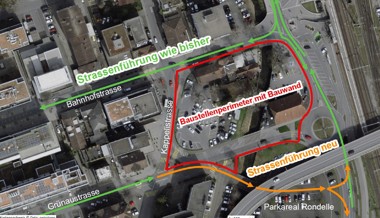 Neubau «Chez Fritz»: Verkehrsführung wird geändert
