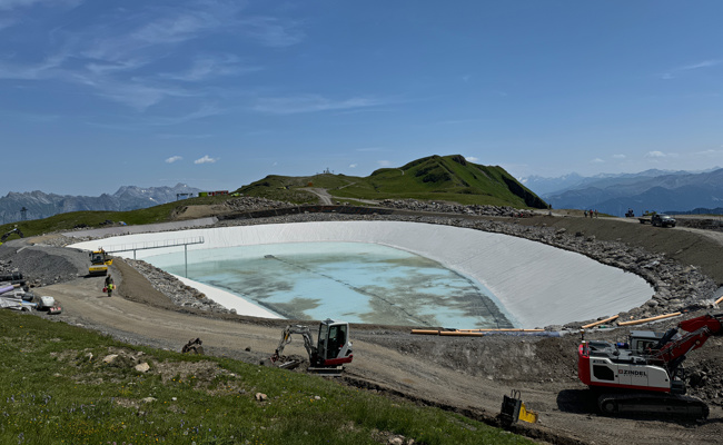 See für den Wintertourismus wird bald fertiggestellt