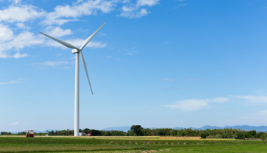 Liechtensteins Windeignungsgebiete liegen oft direkt am Rhein