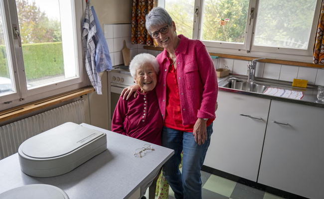 Wenn das Mittagessen klingelt: Wie die Spitex Senioren mit warmen Mahlzeiten versorgt