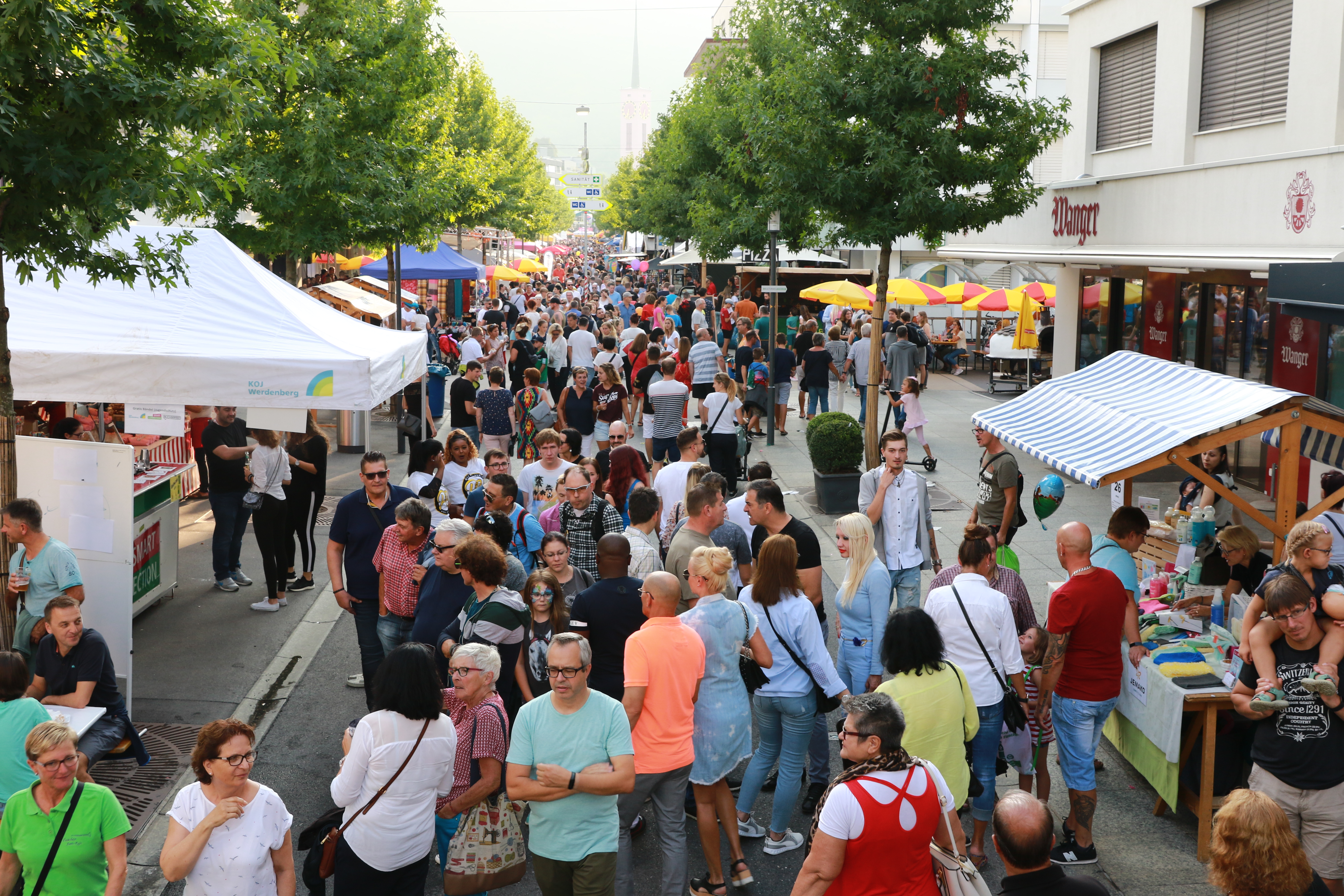 Heute Abend startet das Buchserfest, das grösste Strassenfest der Region