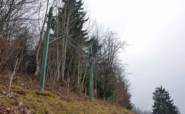Der alte Skilift und seine rätselhafte Vergangenheit