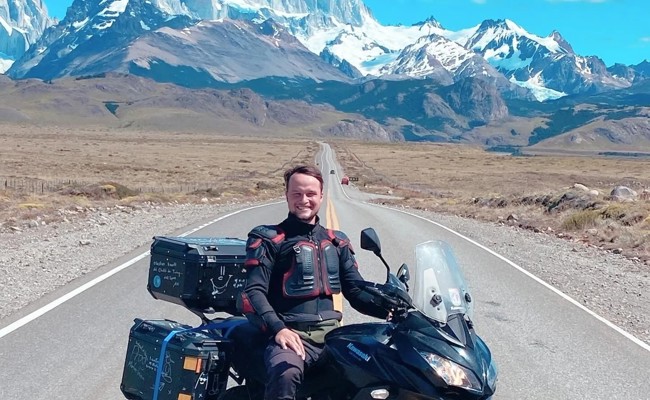 Der Toggenburger Pascal Koller war über drei Jahre mit dem Töff auf Weltreise