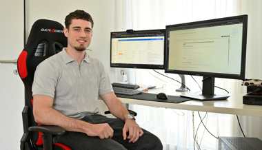 Elia Gantenbein misst sich mit den besten Schweizer Junginformatikern