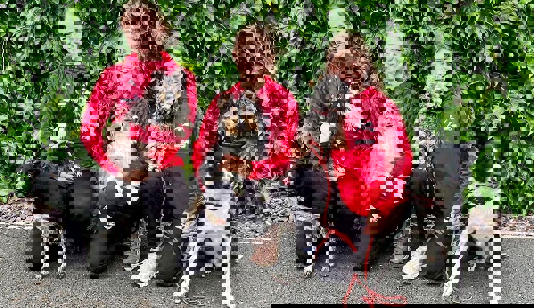 Die Sennwalder Juniorinnen (von links): Lia Good, Leonie Aebi und Livia Rüdisser. 