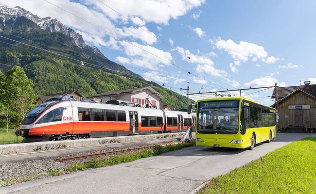 Bahnlinie Feldkirch–Buchs: Während Bauzeit gelten Bahnbillette für den Bus
