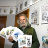 Wild und Wildes von Pips: Kalender- und Werkschau in der Galerie L33