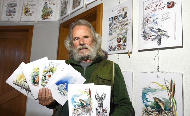 Wild und Wildes von Pips: Kalender- und Werkschau in der Galerie L33