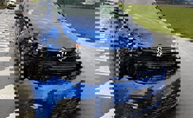 Unfall beim Linksabbiegen in Kriessern: Autofahrer wurde leicht verletzt