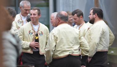 Herbstmarkt im Einklang mit der Jahreszeit