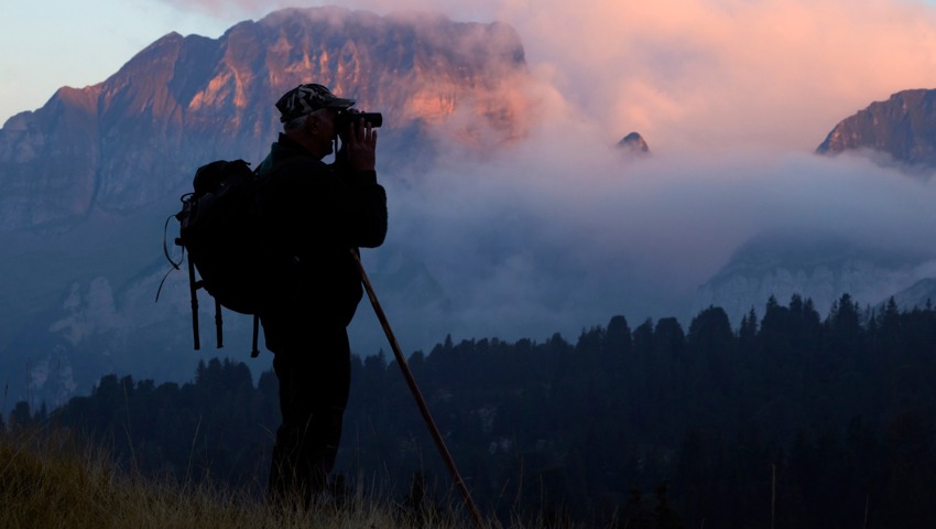 Peter Eggenberger ist pensionierter Wildhüter.