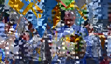 Er ist nun für ein Jahr der höchste St. Galler: Jens Jäger aus Vilters-Wangs