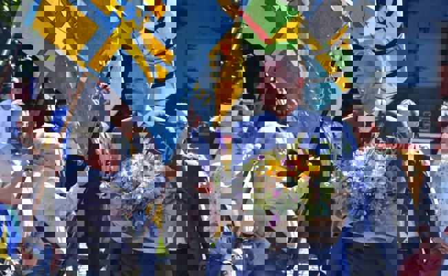 Er ist nun für ein Jahr der höchste St. Galler: Jens Jäger aus Vilters-Wangs