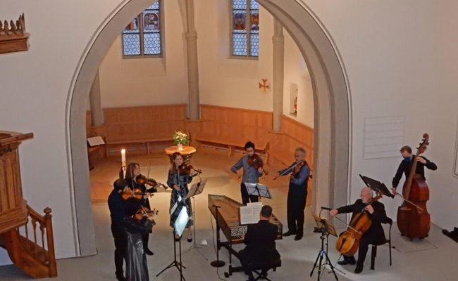 In der Kirche Sennwald gab es Standing Ovations für das Streichorchester La Partita