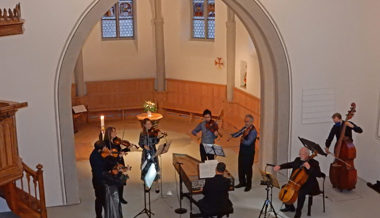 In der Kirche Sennwald gab es Standing Ovations für das Streichorchester La Partita