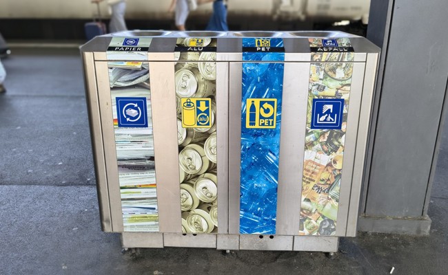 Darum gibt es keine SBB-Recyclingstationen in der Region