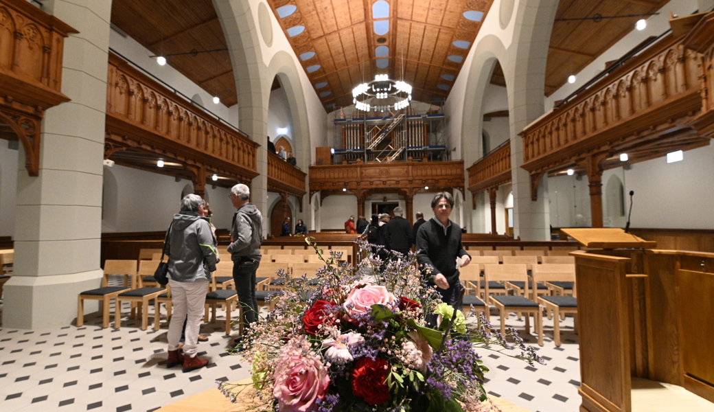 «Schön geworden»: In der Kirche riecht es nach Neu