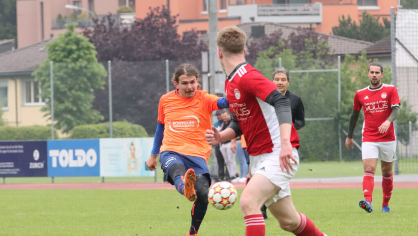  In der gesamten ersten Halbzeit schoss der FC Trübbach nur zweimal, aus grosser Entfernung, auf das Sarganser Tor. 