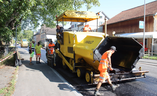 Schweisstreibend: Arbeiten bei 34 Grad Celsius und drüber