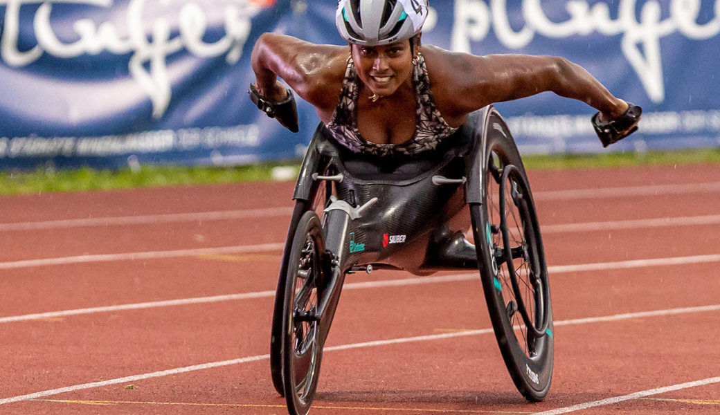 Kann endlich wieder richtig Vollgas geben: Alexandra Helbling aus Azmoos reist an die Paralympics. 