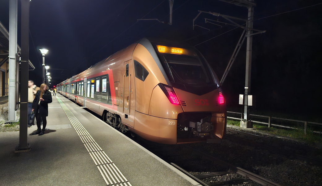 Weswegen die Bahnlinie am Montagabend gesperrt wurde