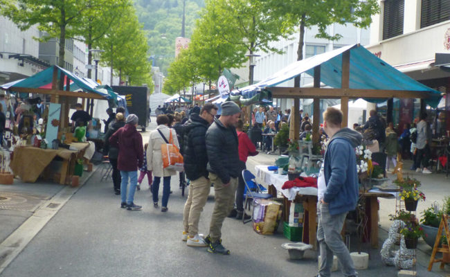 Die 16. Auflage des Frühlingsmarktes bot ein besonderes Einkaufserlebnis