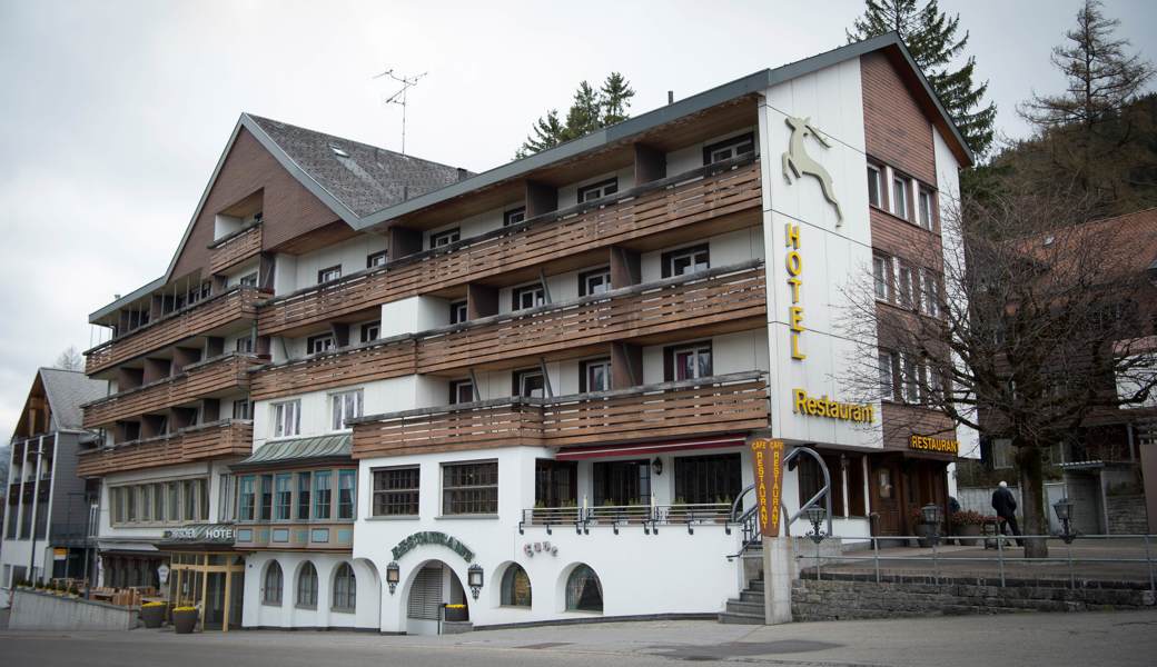 Das Hotel und Restaurant Hirschen in Wildhaus musste am 9. Mai Konkurs anmelden. Seither läuft das Konkursverfahren.