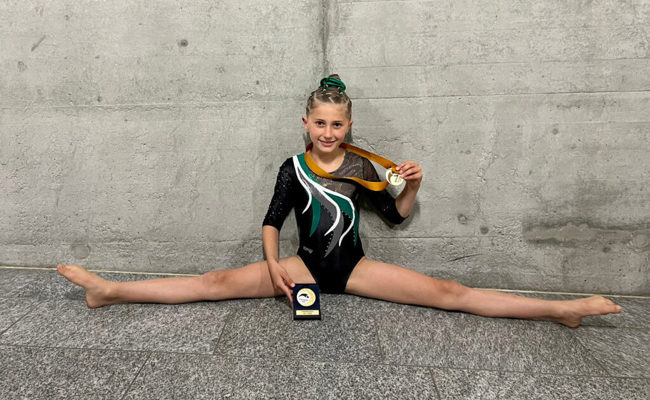 Top-Leistung: Geräteturnerin Nuria Cerezo sichert sich die Goldmedaille